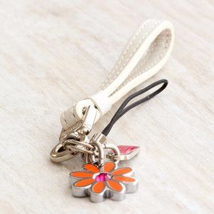 NWOT Coach Enamel Daisy Lanyard